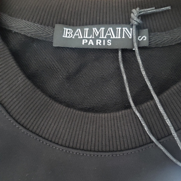 Mens Small Balmain Paris Sweatshirt - Picture 2 of 7